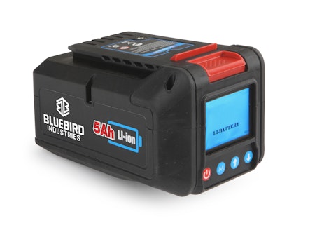 Batteri BT 504-5 med display, Blue Bird