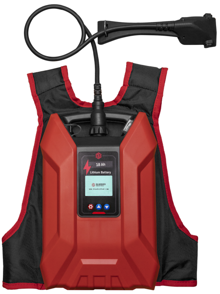 Batteri Ryggpack BT 504-18Z. 50.4V. 18Ah, Blue Bird