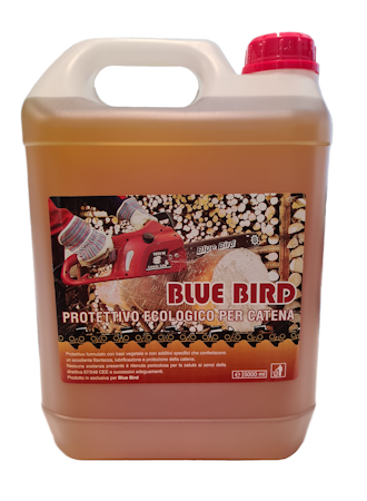 Sågkedjeolja 5-liter, Blue Bird