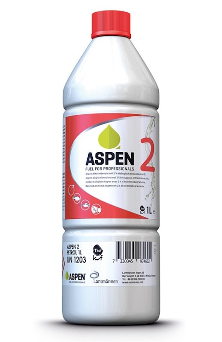 Aspen 2, 1-liter, Alkylatbensin