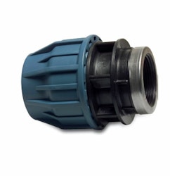 PEM-slangkoppling rak 50mm till 1½"inv