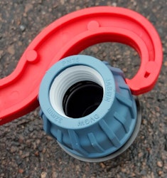 PEM-slangkoppling vinkel skarv 50mm