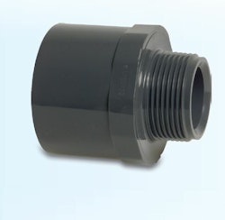 PVC adaptor hane 50/40-1½"utv