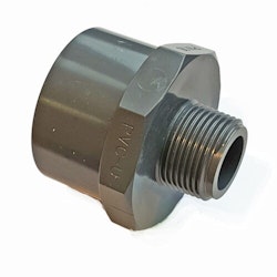 PVC adaptor hane 50/40-3/4"utv