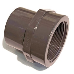 PVC adaptor hona 50/63-2"inv
