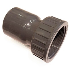 PVC adaptor hona 50-2"fri mutter inv