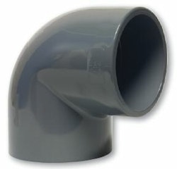 PVC limvinkel 90gr 63mm
