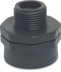 PVC nippelmuff gängad 1" utv 1½" inv