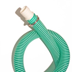 Poolsugslang grön 38 mm per meter