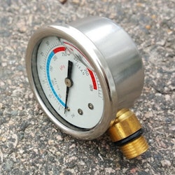 Manometer sidoanslutning