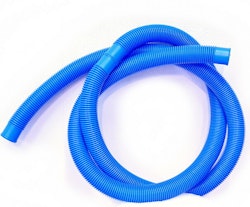 Poolsugslang blå 38 mm kapbar 1,5m