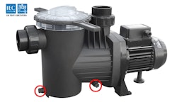 Dräneringsplugg poolpump med o-ring