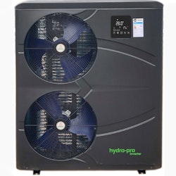 Poolvärmepump - Flotide (Hydro-Pro) 25 kW trefas inverter Black ABS PX25T 75-130 kbm