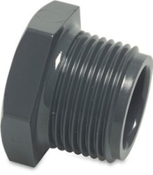 PVC slutpropp ½" utv gänga