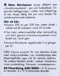 Spa rörcleaner