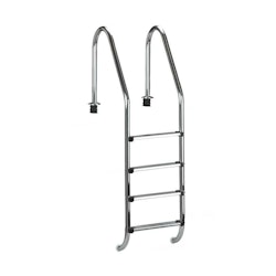 Poolstege wide 4-stegs