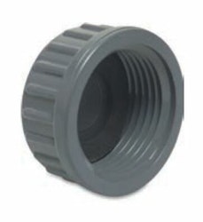 PVC slutmuff 11/4" inv