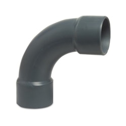 PVC limvinkel 90gr 63 mm soft