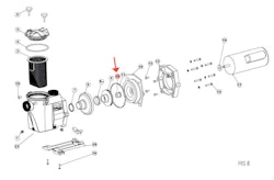 Hayward Smartpump axeltätning