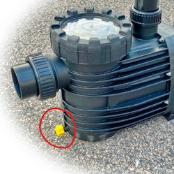 Dräneringsplugg poolpump med packning