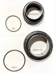 Speck fläns med mutter 63 mm