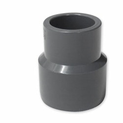 PVC reduceringsmuff 90/75-63 mm