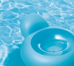 INTEX Badmadrass-stol med kudde