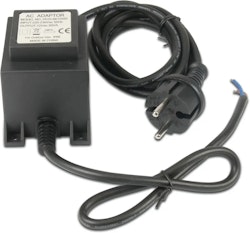 Transformator 12VAC 100W LED svart