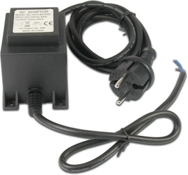 Transformator 12VAC 100W LED svart