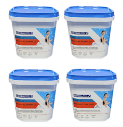 4-pack Klorpuckar (Multipuckar) 250g, 5kg - Astralpool