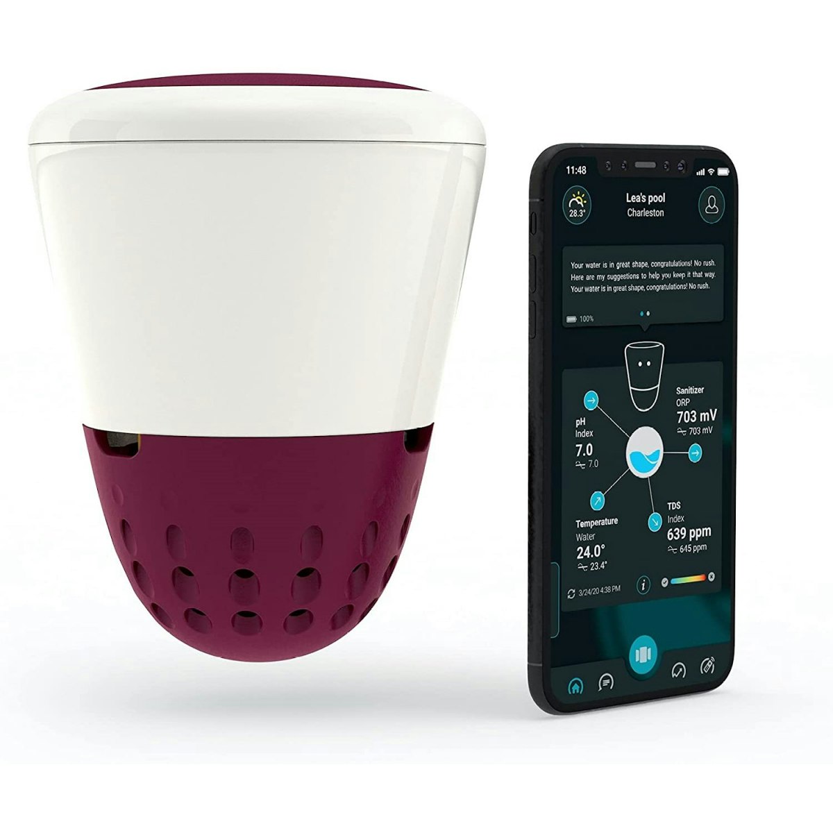 ICO V2 Mätstation SPA/POOL Salt + WiFi + Bluetooth