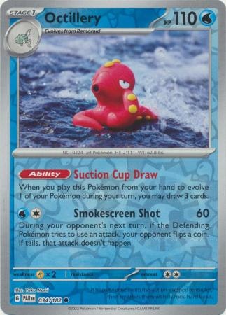 Octillery - 034/182 - Common Reverse Holo