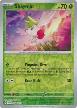 Shaymin - 013/162 - Uncommon Reverse Holo