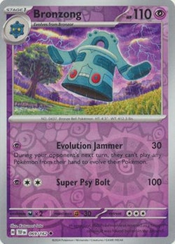 Bronzong - 069/162 - Uncommon Reverse Holo