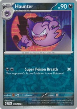 Haunter - 103/162 - Common Reverse Holo