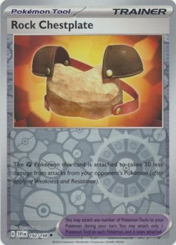 Rock Chestplate - 192/198 - Uncommon Reverse Holo