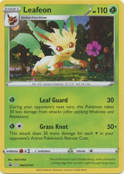 Leafeon - SWSH191 - Holo Promo