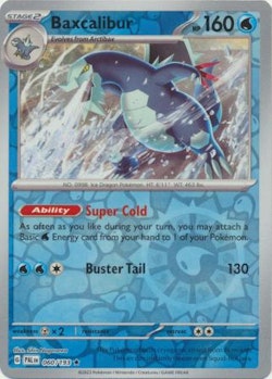 Baxcalibur - 060/193 - Rare Reverse Holo