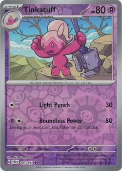 Tinkatuff - 103/193 - Uncommon Reverse Holo