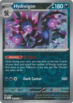 Hydreigon - 140/193 - Rare Reverse Holo