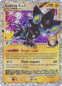 Luxray GL LV.X - 109/111 - Ultra Rare (Classic Collection)