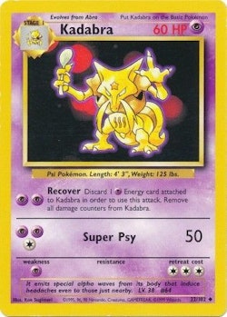 Kadabra - 32/102 - Uncommon Unlimited