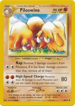 Piloswine - 36/64 - Uncommon Unlimited