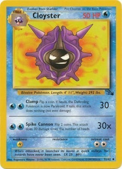 Cloyster - 32/62 - Uncommon Unlimited