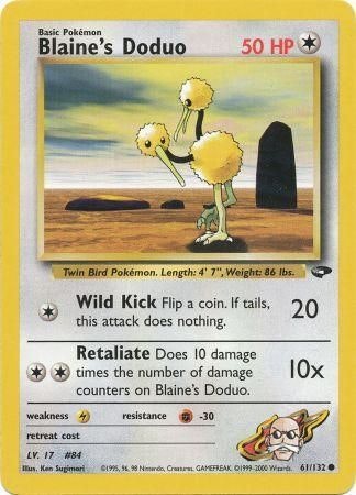 Blaine's Doduo - 61/132 - Common Unlimited