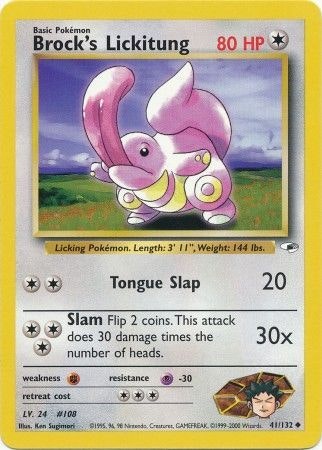 Brock's Lickitung - 41/132 - Uncommon Unlimited