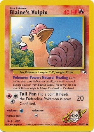 Blaine's Vulpix - 65/132 - Common Unlimited