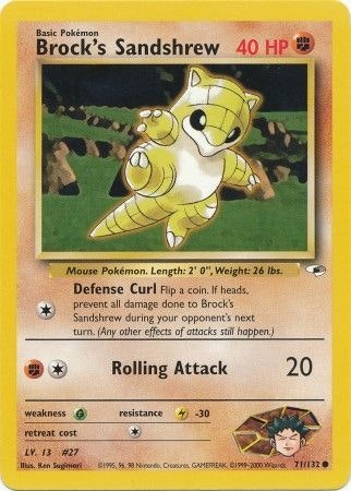 Brock's Sandshrew - 71/132 - Common Unlimited