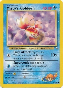 Misty's Goldeen - 85/132 - Common Unlimited