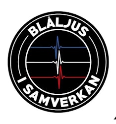 Klistermärke Blåljus i Samverkan